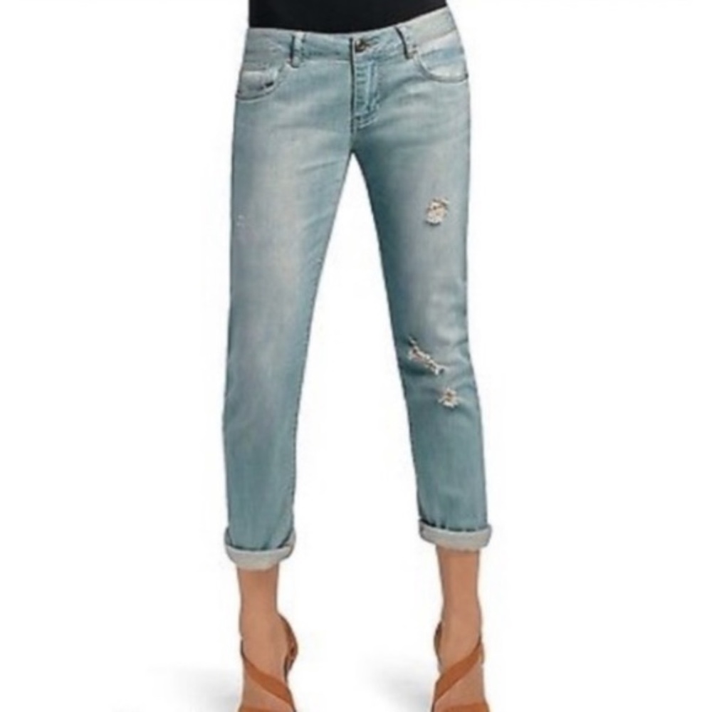 CAbi 748 Deconstructed Brett Jeans, Size Women Size 6